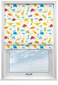 Dino, Paintbox - Roman Blind